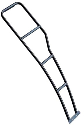 UAGFDFF Barras Techo Escalera Acceso Trasero para Land para Rover para Defender 110 90 130 2020 2021 2022 2023 2024 Escalera Techo Estante Acero Negro Baca Portaequipajes