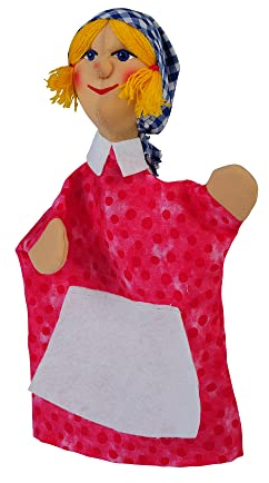 Kersa 12550 - Kasperfigur Gretel, 30 cm Handpuppe
