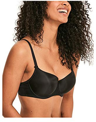 Fantasie Smoothing Moulded T-Shirt Bra Black Black 34G