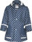 Playshoes Regenjacke Unisex Kinder Wind- und wasserdicht Regenmantel Regenbekleidung, marine Punkte, 80