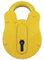 Fire Brigade Padlock Yellow Only