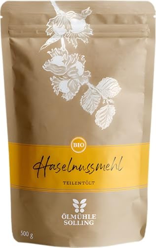 Ölmühle Solling - Haselnussmehl teilentölt BIO 500g