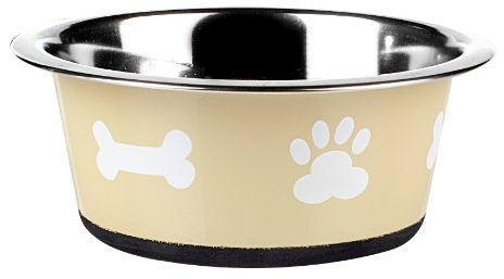 CLASSIC Pet Products Posh Paws Dish, 1600 ml, Natural