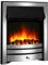 Endeavour Fires Roxby Inset Electric Fire Chrome Trim and Fret, 220/240Vac 1&2kW, 7 Day Programmable Remote Control Electric Fire (without spacer)