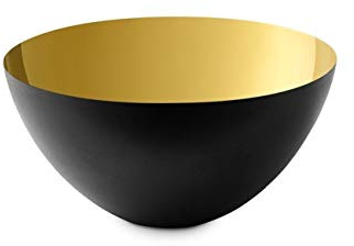 Norman Copenhagen Krenit Bowl Ø 25-3,5 L Gold H: 14 x Ø: 25 cm 1082 gr