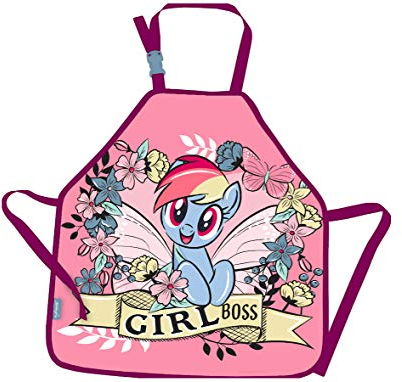 Pferd Einhorn Horses Little Pony Unicorn SCHÜRZE MALSCHÜRZE Kinderschürze Bastelschürze Werkschürze + Sticker von Kids4shop