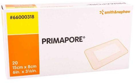 PRIMAPORE Wundverb.8x15 cm steril