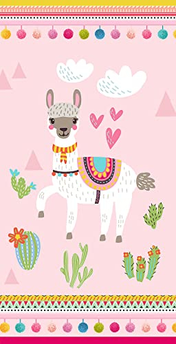Muller Good Morning Strandtuch Lama, 75 x 150 cm