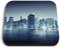 1 x Square MDF Fridge Magnet - New York City NYC USA America 8919