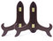 Yitexin 2 Soportes para Platos de Madera Decorativos, Expositores para Decoración del Hogar, Marcos de Fotos, Caballetes, Obras de Arte (20 cm)
