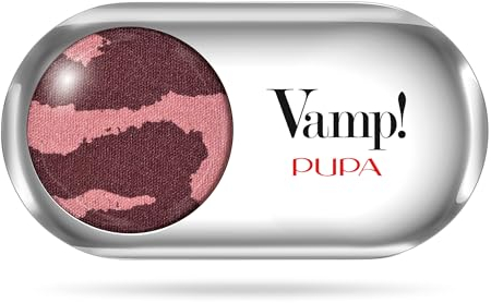 Pupa Ombretto Vamp! Fusion 106 Audacious Pink - Ombretto Colore puro, alta Pigmentazione, Multi-Effetto (disponibile in 54 Varianti Colore e 7 diversi Finish)