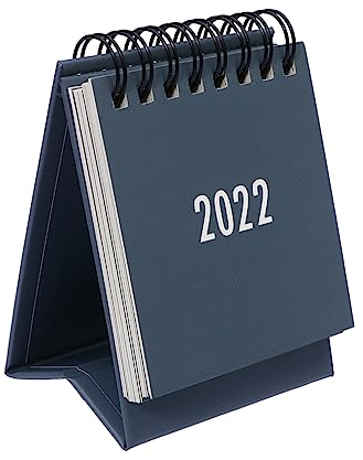 NUOBESTY Kalender 2021 Kleiner Kalender Schreibtisch-memo Monatsplaner Elegantes Büro-accessoire