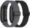 Wanme 2 Stück Armband für Fitbit Charge 4/3, Weiches Elastisches Nylon Ersatzband für Damen und Herren