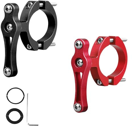 Porte-Bidon pour Vélo en Alliage D'aluminium, Fixation de Porte-Bidon pour Vélo, Adaptateur de Fixation de Porte-Bidon pour Vélo, Montage Facile sur Tige de Selle pour Vélo de Route, VTT Et Poussette