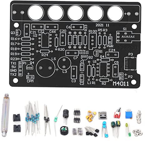 DIY-Geigerzähler-Kit – Modul zur Erkennung nuklearer Strahlung für Enthusiasten und Studenten – Erkennen Sie Alpha-, Beta- und Gammapartikel mit hoher Empfindlichkeit und Genauigkeit