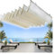 XILYZMO Copertura Pergola Retrattile, Retrattile Onda Copertura Pergola, Outdoor Impermeabile Scorrevole Pergola Ricambio Ombra, Hang Down Forma U Onda Pergola Shade Cover