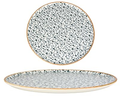 Bonna Pizza Plate - Calif - Porcelain - 32 cm - Set of 2