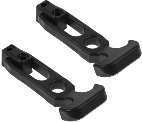 CRILSTYLEO 2 Pièces Serrure en caoutchouc Joint en caoutchouc Coffre à outils boîte à outils loquets de porte de congélateur loquet du congélateur loquets pour bateaux poignée en T