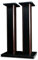 Moubhjd Wood Grain Speaker Stands 1 Pair 31.5 Inch (80cm) Universal Floor Speaker Stand Hollowed Stands Enhanced Audio Listening for Home Theaters Cinema