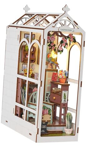 Folpus DIY Buchstütze Kits Garten Haus Praktische Wohnkultur für Buch Büro Erwachsene