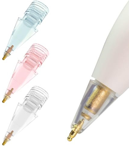 QEDBOJE 3-Pack Puntas Mejoradas para Pad Pencil 1a y 2a Generación, Resistentes al Desgaste, Punta Fina, Control Preciso, Accesorios Compatible con Pad Tablet, Pad Pencil Tips (Blanco)