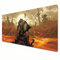DOOM : Le tapis de souris Dark Ages XL noir et rouge de grande taille 800 x 300 est adapté pour les claviers et les sous-mains de bureau pour le bureau à domicile. (XL)