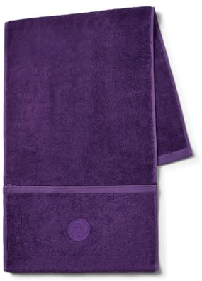 Christy Wimbledon Gym Towel | Compact Sports Towel | Quick Dry | 40cm x 120cm | Official Wimbledon 2025 Tennis Championships Merchandise | Purple