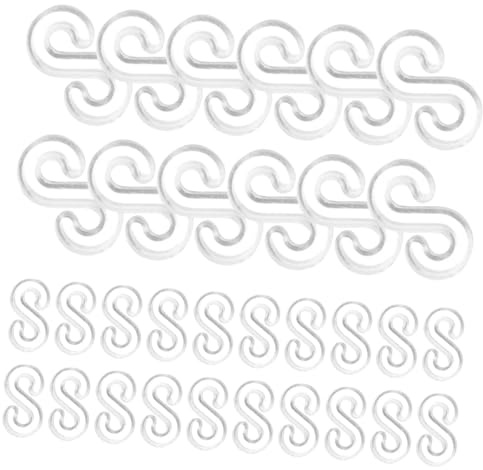 Anneome 500stücke S-Clips Für Gummibänder Gummiband-Clips Gummiband-Armband-Clips DIY Gummiband-verbinder Gummiband-Clips