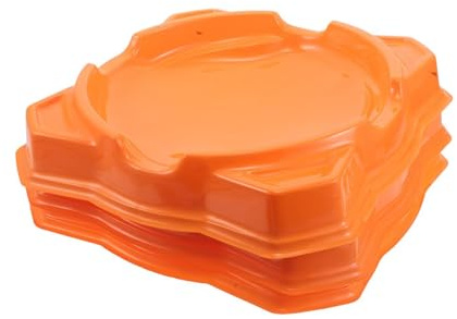 Toddmomy 3pcs Portable Plastic Gyro Battle Stadium: Reusable Gyro Game Board For Interactive Training - Round Design For Parties And Family Gatherings