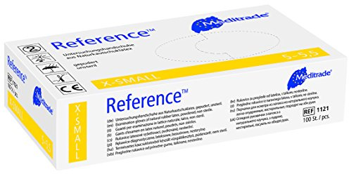 Meditrade GmbH Reference Gentle Skin Untersuchungshandschuhe, XL (1 x 100 Stück)