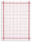 Triolino Halbleinen Geschirrtuch Küchentuch Trockenperle klassisch Grösse 60 cm x 80 cm Farbe Rot