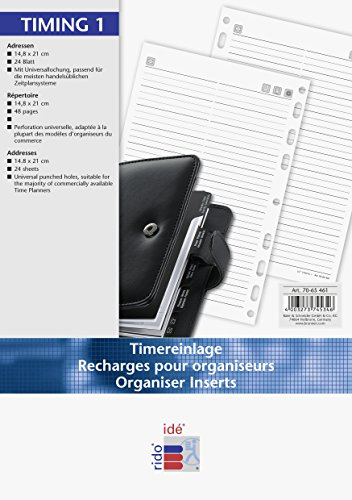 rido/idé Adressen/Notizen Timing 1 | A5