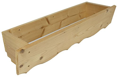 HGV Balkon Blumenkasten Bayrischzell (ca.1180x168x230mm) BAUSATZ, Nicht vormontiert, inkl. Schrauben