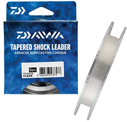 schlagschnur daiwa arrache sur tapper leader - 5 x 15m tpldw2857