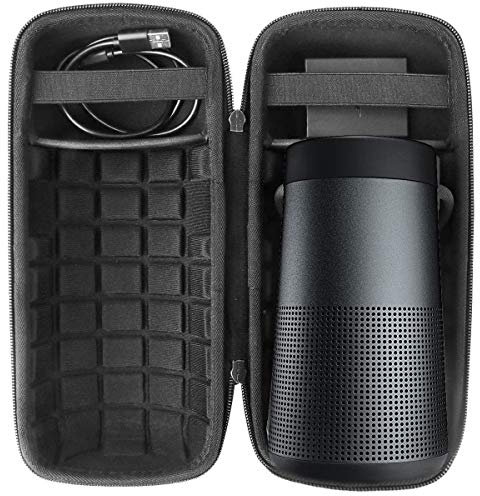 Khanka Hartschalen-Reiseetui für Bose SoundLink Revolve Bluetooth-Lautsprecher (schwarz)
