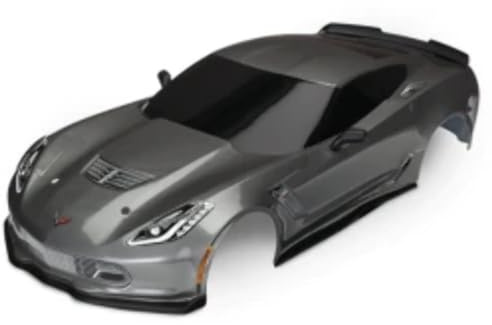Traxxas Karo Chevrolet Corvette Z06 Graphite (lackiert+Aufkleber)
