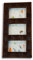 Kinaree Teak Holz Bilderrahmen/Collage für 3 Bilder
