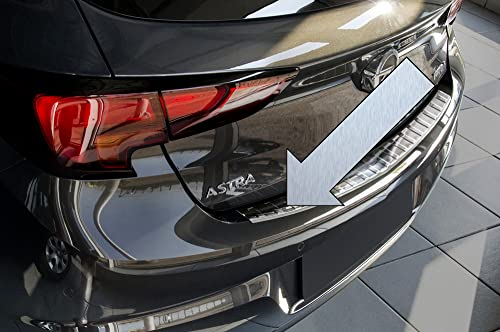Spangenberg Edelstahl Ladekantenschutz passend für Opel Astra K Limousine und Schrägheck ab Baujahr 06.2015- Art. 3235318