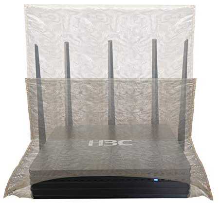 WiFi-Abdeckung, Emf-Schutz, WLAN-Router-Abdeckung, Strahlungsabschirmung, WLAN-Schutz, Emf Faraday-Käfig für Router, 34,8 cm, 39,9 cm