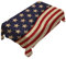 Amerikanische Flagge Tischdecken, Tischdecke Abwaschbar, Tischtuch aus Polyester,American National Flag für Den Vierten Juli Party Esstisch Dekorationen, 100x140cm