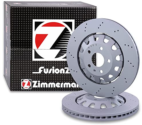 Zimmermann Bremsscheiben Set Vorne Belüftet Ø 370Mm | 2X 100.3367.70 | Kompatibel mit: AUDI TT, TT Roadster, CUPRA ATECA, ATECA, SEAT ATECA, LEON, LEON SC, LEON ST