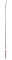 Whip & Go Dressurgerte braun/silberfarben 120cm