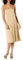 The Drop Ana Silky vestido de cuello en V Midi Slip para Mujer, Piedra, Small