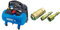 Draper 02115 6L Oil-Free Air Compressor (1.2kW) & 37844 Air Line Coupling Set, 1/4 BSP, 3 Pieces