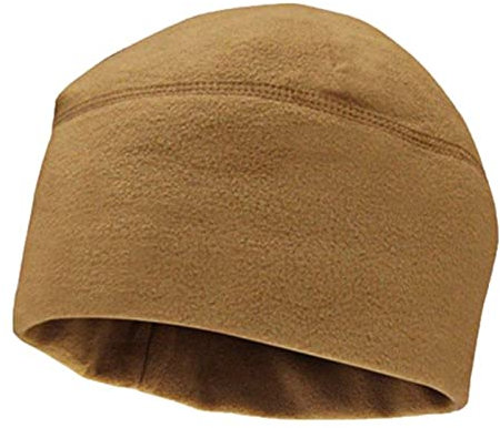 SUSHRUTA Hombres Mujeres Unisex Invierno Color sólido Suave Cálido Reloj Gorro Polar Engrosado Gorro Gorro Resistente al Viento Al Aire Libre,Caqui,M