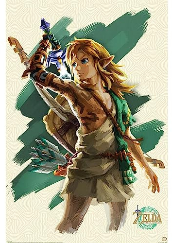 Pyramid International The Legend of Zelda Tears of the Kingdom Poster Link