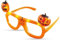 HOVUK Halloween Pumpkin LED Glasses| Glow in The Dark Pumpkin Glasses for Kids Adults Party Supplies for Halloween Festival Party Decoration