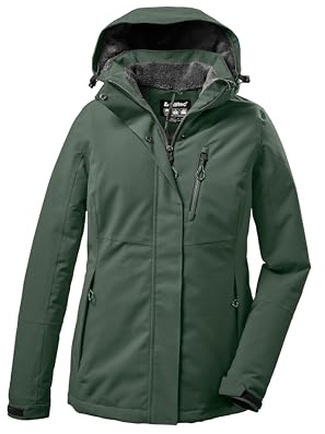 Killtec Damen Outdoorjacke Funktionsjacke mit abzippbarer Kapuze KOW 140 WMN Jckt wasserdicht, Winddicht, atmungsaktiv