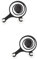 Housoutil 2 Joysticks Móviles Con Pantalla Táctil Mini Joystick Para Juegos Almohadilla De Agarre USB Botones Físicos Para Juegos Controlador De Teléfono Móvil Con Ventosa Botones De