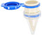 KICHOUSE Detachable Milk Beverage Diverter Spout with Lid Pourer for Boxed Milk Milk Pints Ideal for Filtered Milk and Easy Dispensing at Home Events